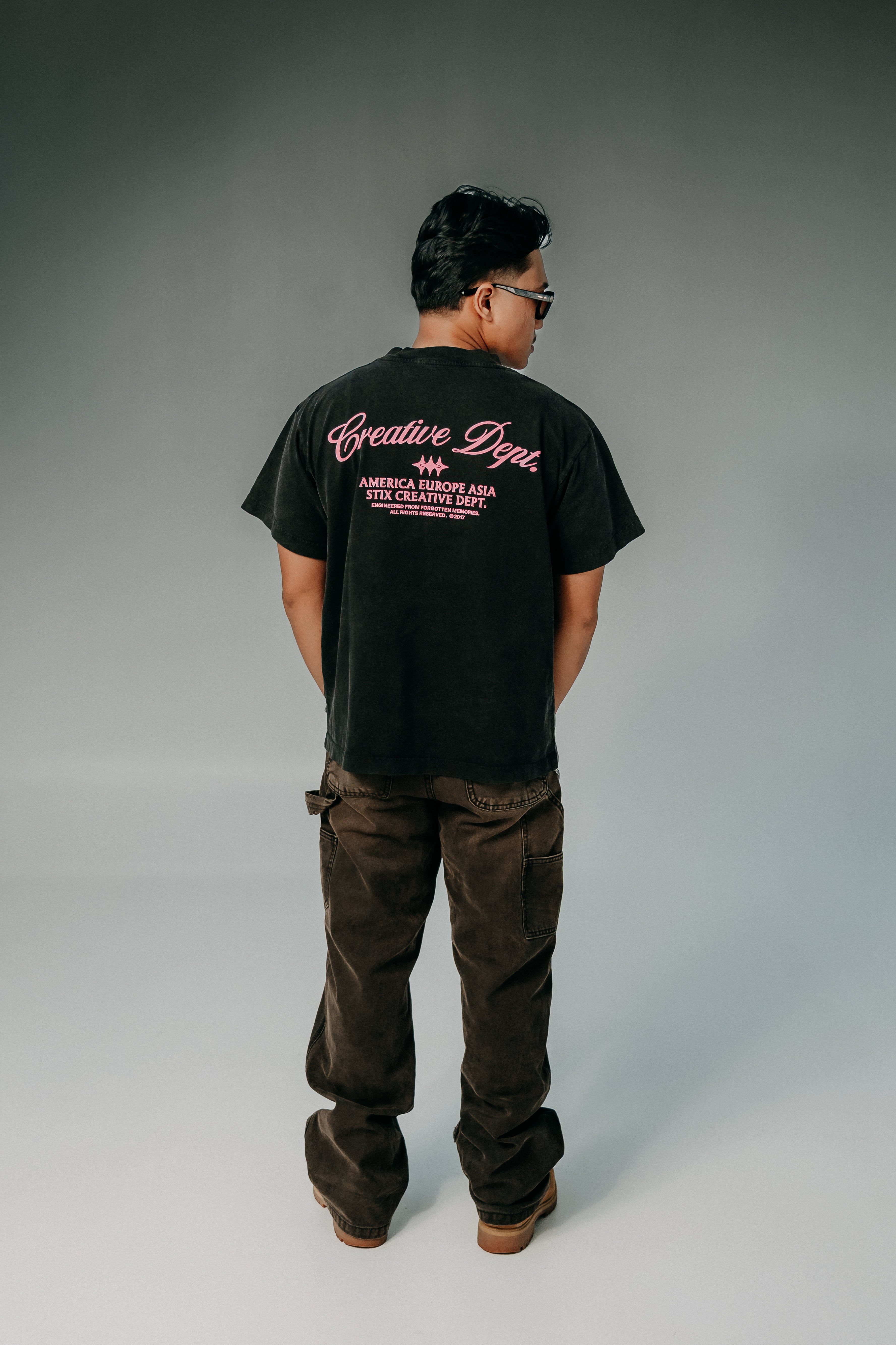 Crafted For Balance Tee - Black Wash
