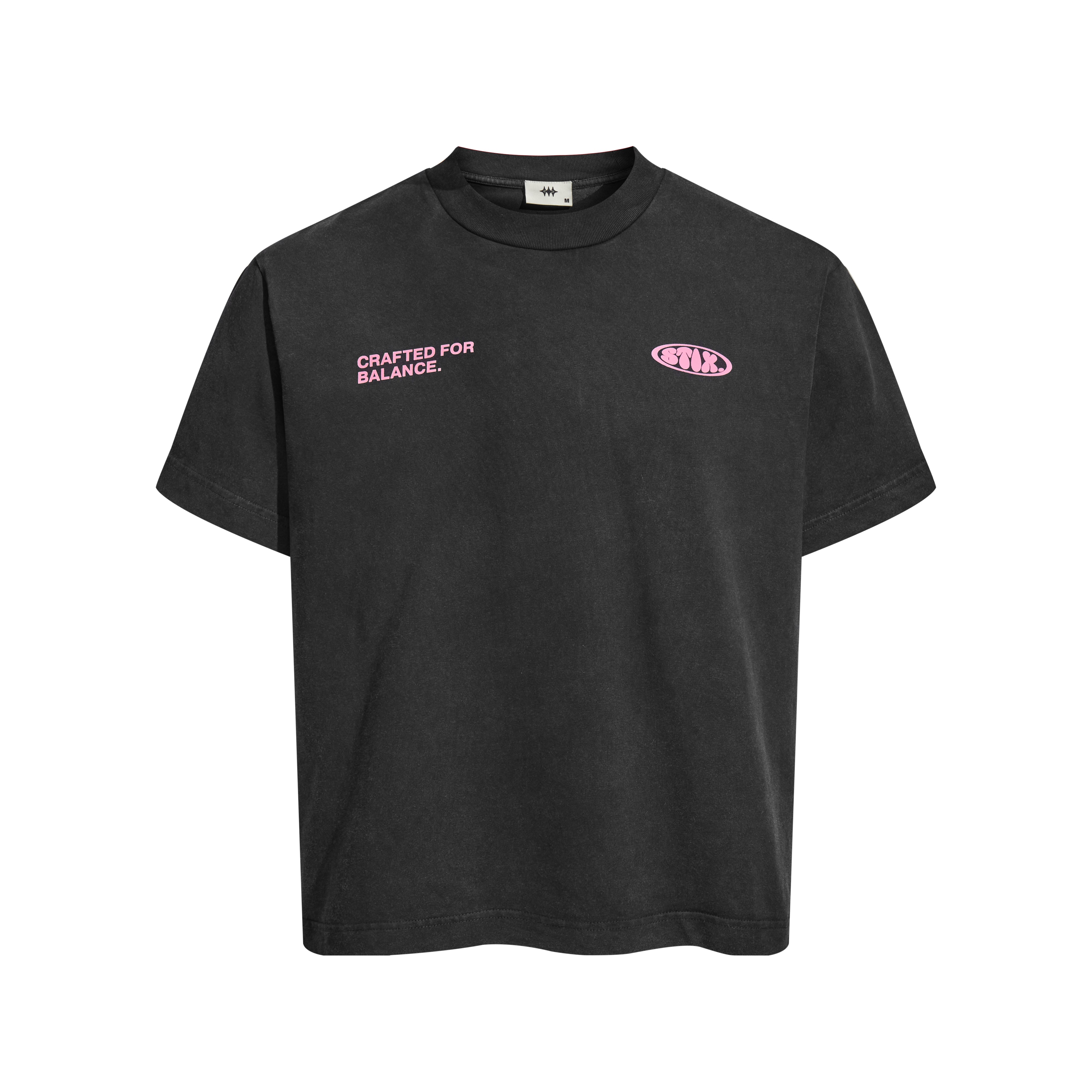 Crafted For Balance Tee - Black Wash