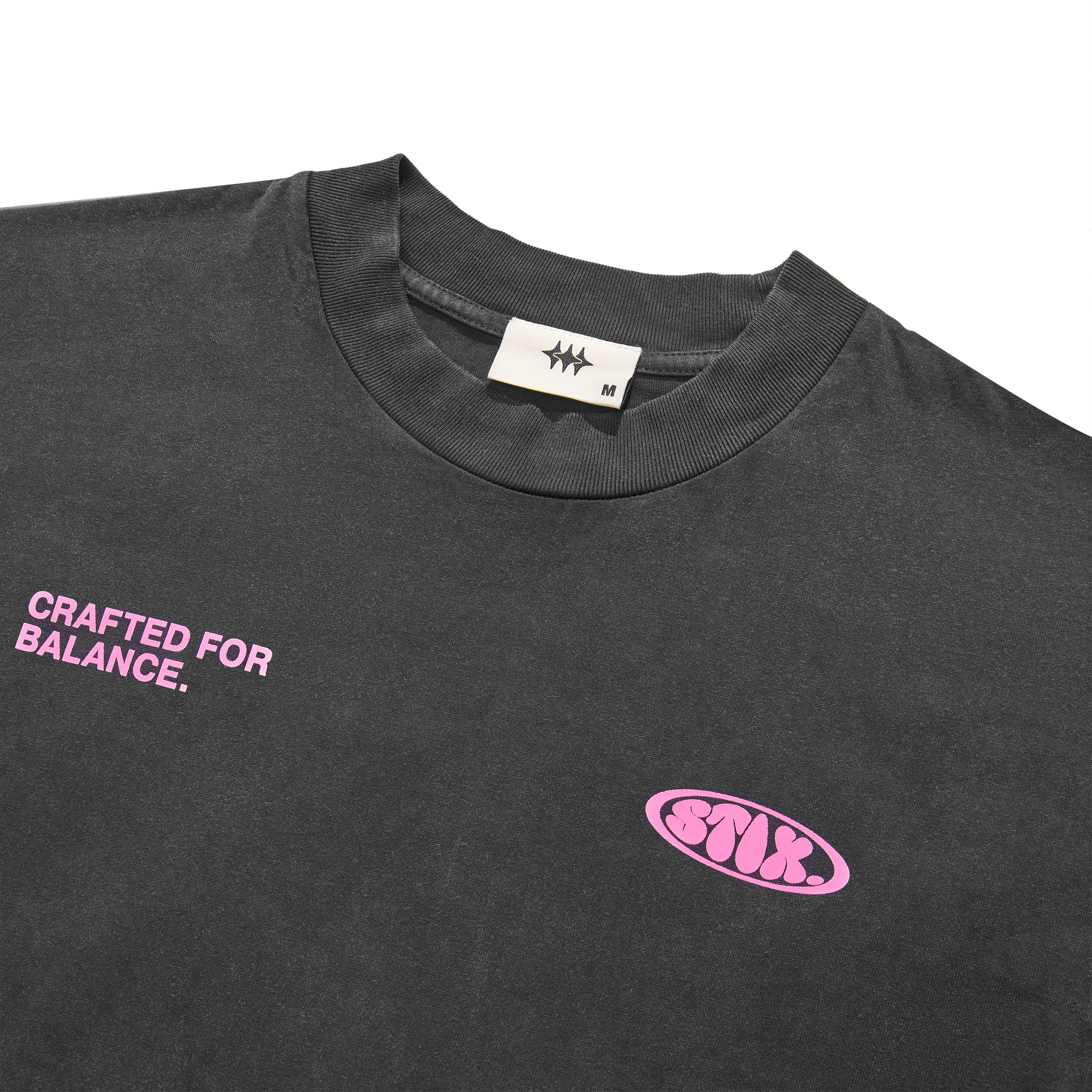 Crafted For Balance Tee - Black Wash