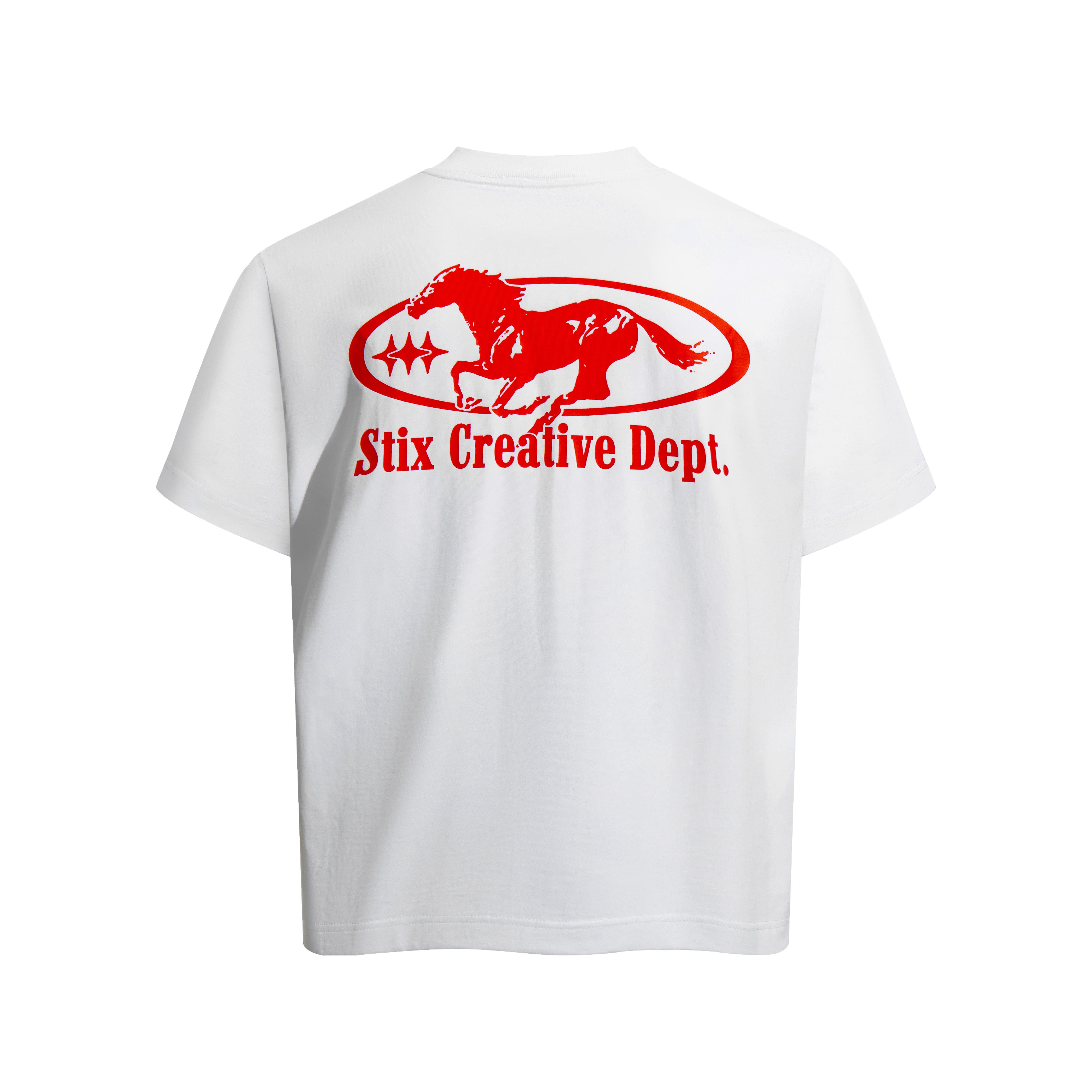Embrace The Chaos Tee - White